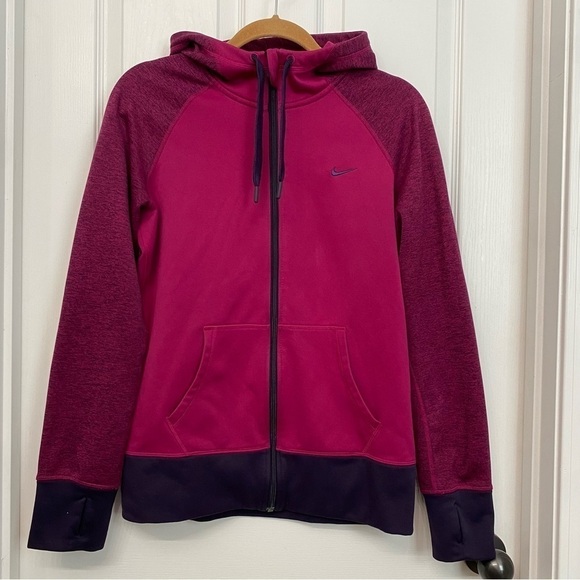 Nike Therma-Fit Zip Up Jacket Magenta Medium - Picture 16 of 16
